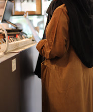 Load image into Gallery viewer, Camel Abaya Coat
